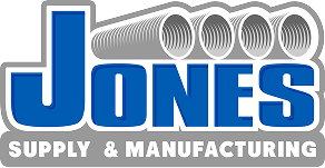 Jones Supply & Manufacturing logo with pipes.